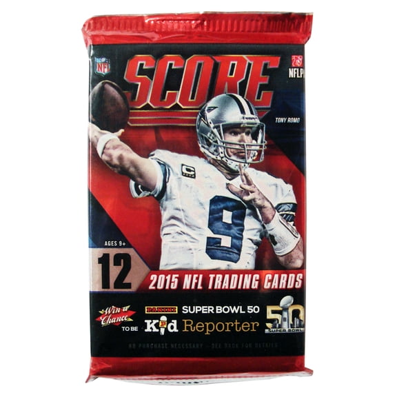 2015 Score Football Individual Pack