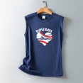 thumbnail image 3 of Birdeem Womens Sleeveless Top V-Neck Pullover Printing Vest, 3 of 5