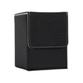 thumbnail image 4 of Caja de almacenamiento para mazos de cartas perfecl negro 100 tarjetas con fundas, 4 of 8