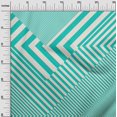 thumbnail image 3 of oneOone Georgette Viscose Turquoise Green Fabric Craft Projects Decor Fabric Printed By The Yard 42 Inch Wide, 3 of 5