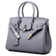 thumbnail image 2 of Bolsos de mujer 2025 Otoño e Invierno Nuevo bolso con cremallera Bolso de belleza europeo y americano Bolso de platino con patrón de lichi Bolso de mano de hombro diagonal para mujer, 2 of 5