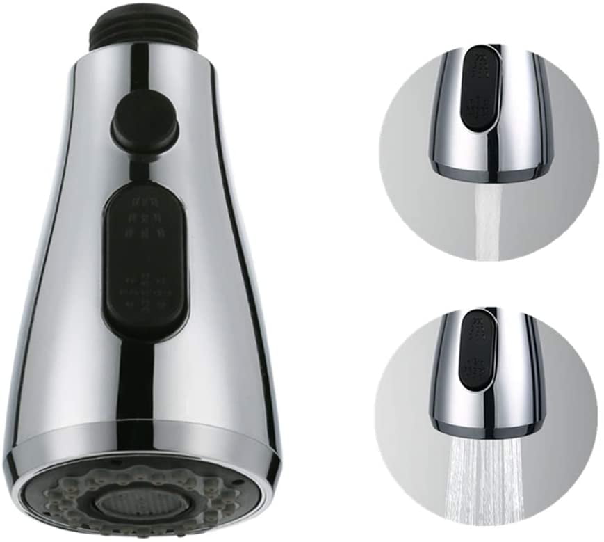 Faucet Shower With Stop Button 2 Types Of Retractable Spray Kitchen Sink Pro Head For Toilet Mixer Tap Universal Bathroom Faucet