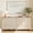 Biscotti, variant on WAMPAT Dresser with 6 Drawers for Bedroom, 2-in-1 Wooden Wide Chest of Drawers, Modern Closet Storage Organizer with Solid Wood Legs for Living Room, Hallway, Nursery, 70.8x15.4x32.4, Biscotti