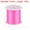 Fluorescent Pink, variant on REGALWOVEN Nylon Cord Satin Silk Trim Beading String Hand Knitting String Bracelet Thread Pink