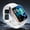 low white, variant on New Unisex Smart Watch 1.85 Inch HD Display Sync with Phone Wireless Calling 100+ Sports Modes Perfect Gift for Friends