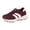 Red, variant on Rokment Women's Skate Fashion Sneakers Comfortable Suede Color Block Platform Running Walking Tennis Shoes Spring Fall Fashion Casual Skateboard Footwear Beige Size 6