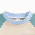 thumbnail image 5 of Baby Boy Outfits Toddler Boy Clothes Outfits Summer Outfits 6 12 18 24 Months Patchwork Short Sleeve T Shirt & Shorts Sets with Pockets, 5 of 8