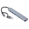 thumbnail image 2 of Type-C USB 3.0 Hub Portable Mini USB Hub High Speed Transmission for PC Computer, 2 of 9