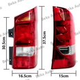 thumbnail image 3 of Juego de 1 pieza apto para carcasa de luz trasera derecha sin bombilla Mercedes-Benz METRIS 2016-2019, 3 of 4