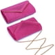 thumbnail image 5 of Bolso de noche Dasein de gamuza sintética con diamantes de imitación para mujer, 5 of 6