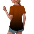 thumbnail image 2 of Zuesphe Summer Tops for Women 2025 Cropped Linen Shirts for Women Cropped Womens Short Sleeve Blouses for Work Active T Shirts for Women, 2 of 5