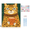 Ginger Barista, variant on Paint by Numbers Kit for Adults - DIY Framed Canvas Funny Cat Oil Paintings Abstract Animal Boho Art Painting Kits for Beginners Family Friends Holiday Craft Artwork Home Wall Decor