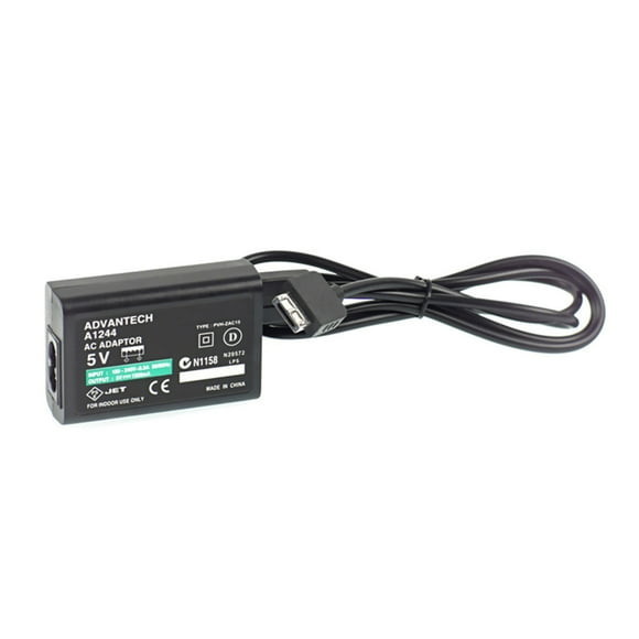 NATEFEMIN AC Wall Charger Power Adapter 5V 1.5A for PS Vita 1000 Portable Gaming Power Supply