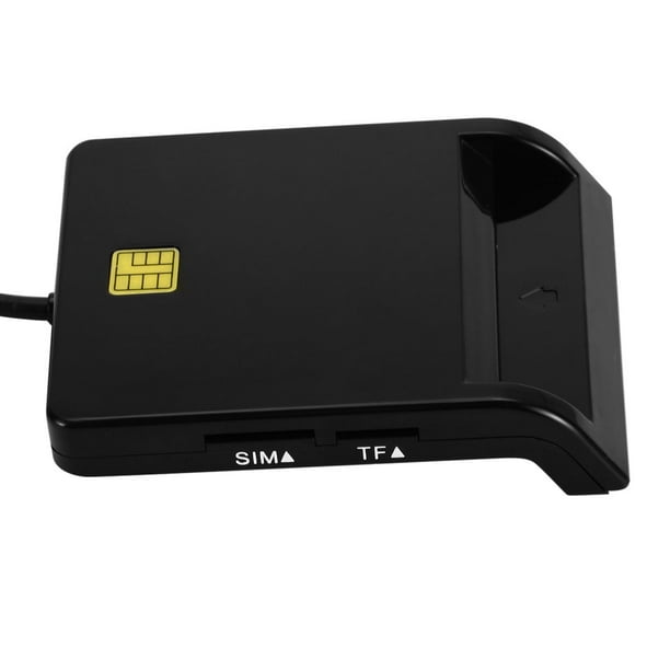 Lecteur de Carte à Puce SIM USB pour Carte Bancaire IC/ID EMV TF