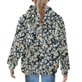 thumbnail image 7 of Mercatoo Trendy Hoodies for Teen Girls Flowers Graphic 𝐇ooded Sweatshirts Gradient Long Sleeve Fall Winter Oversized Hoodie, 7 of 7