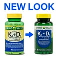 thumbnail image 2 of Spring Valley Vitamin K2 (90mcg) + D3 (125mcg) Vegetarian Capsules, 90 Count, 2 of 12