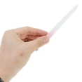 thumbnail image 4 of Unique Bargains 1 Set Round Head Glass Multifunctional Nail File Manicure Tool with Tube Case Pink, 4 of 7