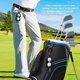 thumbnail image 5 of Funda de silicona para pelota de golf, soporte para bolsa protectora, agujeros dobles, negro JShteea Para Estrenar, 5 of 8