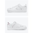 thumbnail image 2 of Ni&ke Air Force One AF1 Low White Red Trim Shoes DC9895-100 Men’s Size 7 NEW, 2 of 6