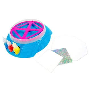  Spin-Art-Machine with Two-Speed Spinner Mechanism