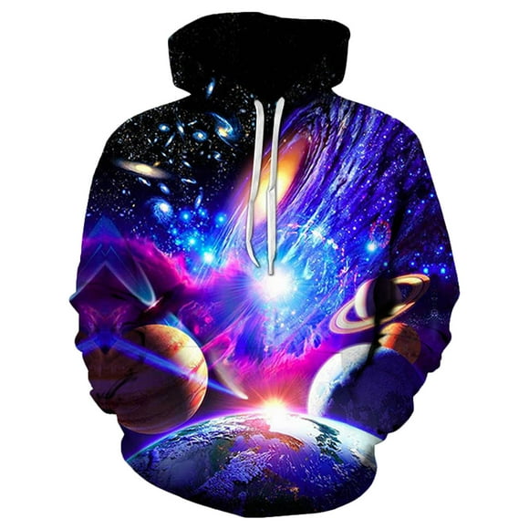 DDAPJ pyju Mens Novelty 3D Graphic Hooded Sweatshirt,Realistic Digital Print Pullover Hoodie Loose Casual Long Sleeve Drawstring Sweatshirts Big and Tall Cool Hoodies on Clearance M - 5XL