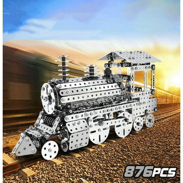 STEM Education Metal Building Toys Kit Erector Set for Kids