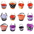 thumbnail image 4 of Advancent Bolsa de Halloween Poliéster Gran capacidad Presente Aspecto lindo Cubos de vacaciones Decorativos Día de Todos los Bolsas con Almacenamiento y organización del hogar nueve, 4 of 6