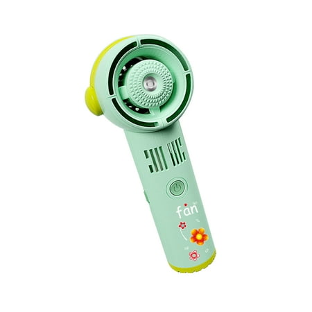 

CuiYou Bladeless USB Handheld Fan Plastic Atomized Spray Portable Fan for Children