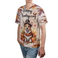 thumbnail image 4 of Happy Thanksgiving Corgi Welcome Thankful Fall Autumn Pumpkin All Over Print 3D Shirt Unisex Merch Welsh Corgi Dog Lover Gifts Idea - 02021, 4 of 6
