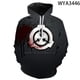 thumbnail image 4 of 2021 Nueva moda Casual Niño Niña Niños SCP Impreso 3D Sudaderas Con Capucha Ropa De Calle Hombres Mujeres Niños Sudaderas Tops De Manga Larga, 4 of 4