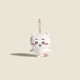 thumbnail image 4 of Nuevo llavero con colgante de felpa Kawaii de 6 estilos Ins ハ チ ワ レ ち い か わ llavero de juguete de peluche bolso colgante con dije regalo de cumpleaños para niña, 4 of 5