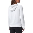 thumbnail image 2 of Mondetta Women's Moisture Wicking Lightweight Full Zip Hoodie Jacket with Thumbholes (Large/White), 2 of 4