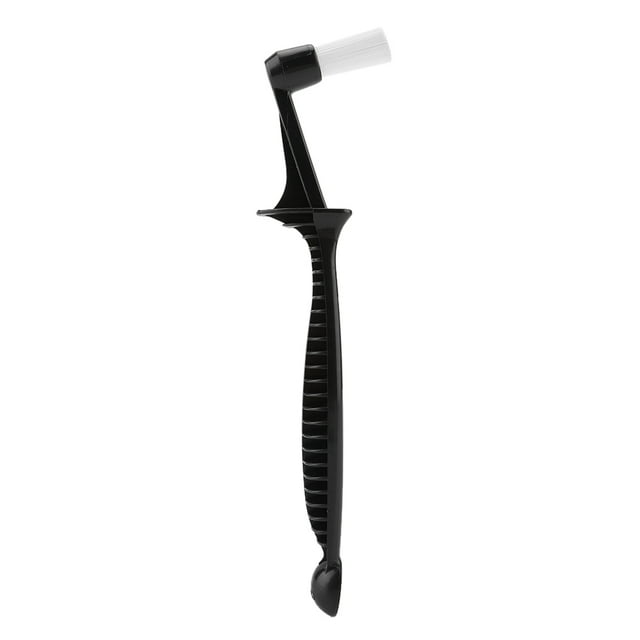 Dual-Use Coffee Machine Filter Head Cleaner Coffee Grinder Cleaning Brush Power Spoon for Home Cafe