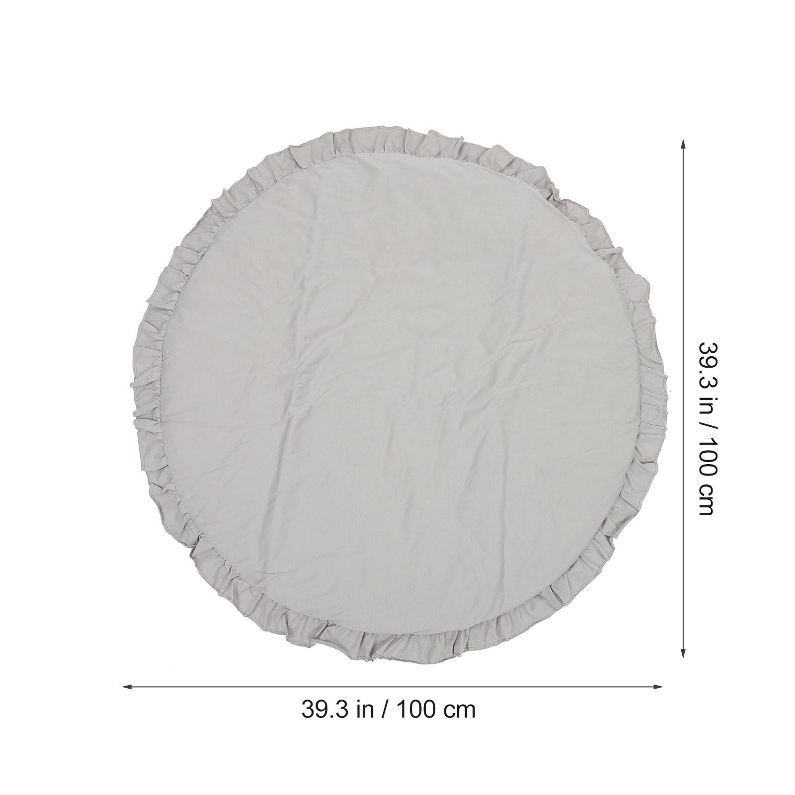 LEORX 1Pcs Infant Rug for Home Interior 39.30X39.30X1.97In