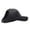 Wash black, variant on Unisex Adjustable Cotton Baseball Hat With Ventilated Top, Outdoor-Ready For Cycling Hiking & Fashionable Activities
