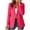 Hot Pink, variant on Edvintorg Blazers for Women Long Sleeve Business Casual Suit Jacket Solid Color Open Front Blazer Womens Clothing Hot Pink S-2XL