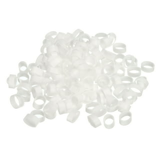 PlasticMill Rubber Bands - #33 Size - White Rubberbands - 1LB/500 Count