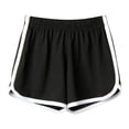 thumbnail image 4 of Tiqkatyck Womens Shorts Clearance, Women Fashion Summer Relaxed Fit Sport Beach Shorts with Pockets, Biker Shorts Women Black S, 4 of 5
