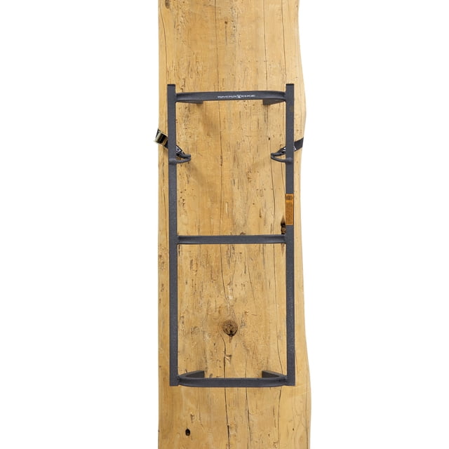 Rivers Edge RE727, Big Foot Grip Rail, Tree Stand Climbing System, 32” Section, Ladder-Style Design, Permanent Non-Slip Coating, Black