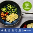 thumbnail image 4 of Granitestone 12" Fry Pan Open Skillet with Stay Cool Stainless Steel Handle, Oven & Dishwasher Safe 100% PFOA Free Nonstick Fry Pan, 4 of 8