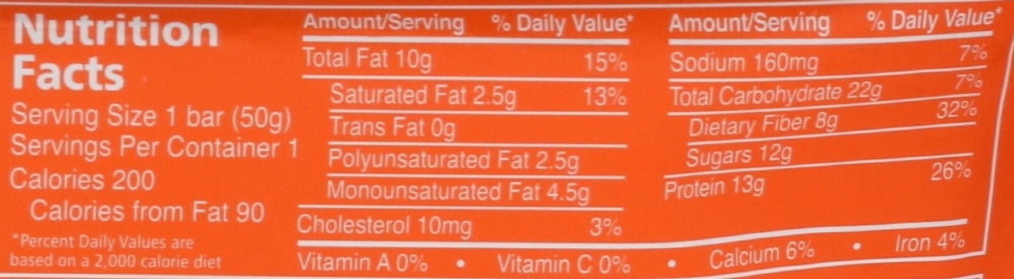 Zing Nutrition, Dark Chocolate Peanut Butter Flavored Protein Bar, 1.76 oz.