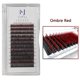 thumbnail image 1 of Jomay Ombre Pestañas de colores Extensión individual Faux Mink Lashes Clásico Rojo Verde Marrón Azul Púrpura Pestañas Suministros profesionales hola suerte  unisex, 1 of 2