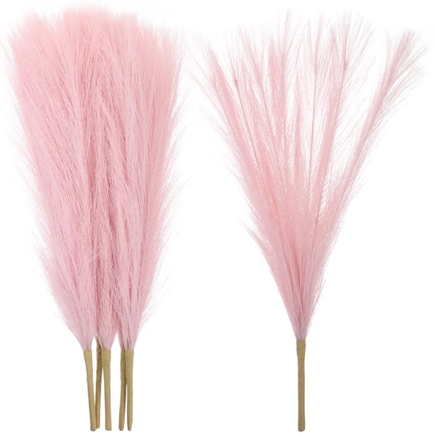 6 ramas artificiales de hierba de pampa, plantas falsas para decoración de bodas.