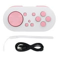 thumbnail image 2 of BT Controller, Micro Keychain Sized Game Controller, RGB Light Effects, Cordless Pocket Design, 200mAh Small Controller Gamepad with Lanyard for  PC, 2 of 7