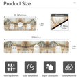thumbnail image 3 of Yayeee Faucet Mat for Kitchen Sink 14.7" Diatomite Long Splash Guard Pad, Cute Halloween Pumpkins, 3 of 7