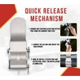 thumbnail image 2 of 4 Pack Quick Release 3" Aluminum Upright Tarp Stop - Ideal for Replacing Rusted or Broken Stops on Roll Tarp Systems, 2 of 9