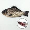 thumbnail image 2 of pdqouc Pen Bag Realistic Fish Shape Make Up Pouch Pen Pencil Case With Zipper Pencil Pouch Bag Stationery Pen Case Box With Zipper Closure, 2 of 4