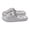 Grey, variant on Bathroom Shower Slippers for Women Men with Holes Indoor House Shoes Non Slip Open Toe Quick-Dry Bath Water Slides Pool Spa Sandals