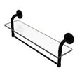 thumbnail image 6 of Remi Collection 22 Inch Glass Vanity Shelf with Integrated Towel Bar, 6 of 7