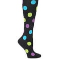 thumbnail image 4 of Nurse Mates Women's Calf Socks | 12-14 mmHg Compression | Bright Dots, 4 of 19